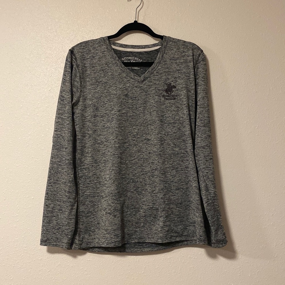 Beverly Hills polo club men’s long sleeve V-neck